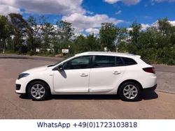 Weiß Gebraucht 2016 Renault Mégane III LIMITED Limousine | 10.591 € (Etwas zu teuer)