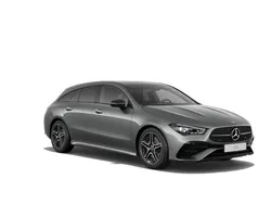 Mountaingrau Neu 2024 Mercedes CLA200 Shooting Brake Kombi | 59.548 € (Teuer)
