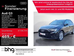 Schwarz Gebraucht 2025 Audi Q3 Advanced SUV | 41.430 € (Fairer Preis)