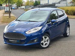 Blau Gebraucht 2015 Ford Fiesta Titanium Kleinwagen | 9.899 € (Fairer Preis)