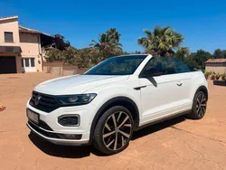 Weiß Gebraucht 2020 VW T-Roc Cabriolet R-line Cabrio | 21.500 € (Fairer Preis)