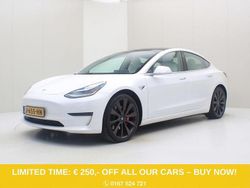 Weiß Gebraucht 2020 Tesla Model 3 Performance Limousine | 24.900 € (Fairer Preis)