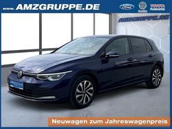 Atlantic blau met Gebraucht 2022 VW Golf VIII Active Limousine | 19.390 € (Guter Preis)