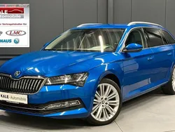 Raceblau metallic Gebraucht 2021 Skoda Superb Premium Edition Kombi | 29.971 € (Fairer Preis)