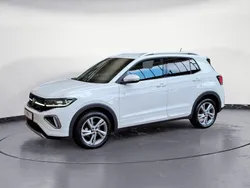 Pure white Gebraucht 2024 VW T-Cross R-line SUV | 28.960 € (Etwas zu teuer)