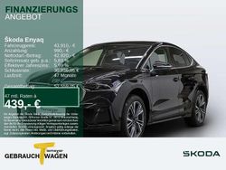 Schwarz Gebraucht 2023 Skoda Enyaq iV Suite SUV | 43.910 € (Teuer)