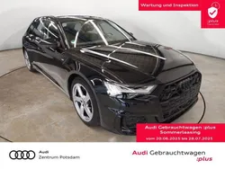 Mythosschwarz metallic Gebraucht 2025 Audi A6 S-Line Kombi | 69.990 €