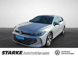 Aquamarinblau metallic (metallic) Gebraucht 2021 VW Passat Elegance+ Kombi | 38.390 €
