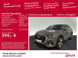 Chronosgrau metallic Gebraucht 2022 Audi Q3 S-Line SUV | 37.900 € (Teuer)
