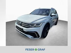 Pure white Gebraucht 2021 VW Tiguan R-line SUV | 29.980 € (Guter Preis)
