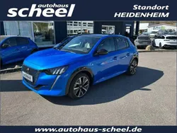 Blau/typ aussenverkleidung metal Gebraucht 2021 Peugeot e-208 GT Kleinwagen | 15.990 € (Guter Preis)