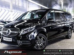 197 obsidianschwarz met. Gebraucht 2023 Mercedes V300 AMG line Van / Kleinbus | 78.800 €