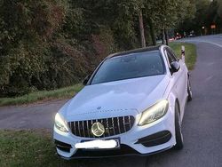 Weiß Gebraucht 2014 Mercedes C250 AMG line Kombi | 13.600 € (Superpreis)