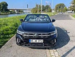 Schwarz Gebraucht 2022 VW T-Roc Cabriolet R-line Cabrio | 29.500 € (Etwas zu teuer)