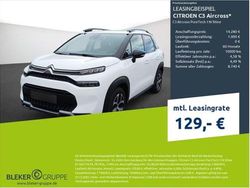 Lack weiss banquise/typ aussenverkleidung spiegel flach standard Gebraucht 2023 Citroën C3 Aircross PureTech SUV | 14.280 € (Guter Preis)