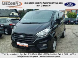 Obsidianschwarz metallic Gebraucht 2021 Ford Transit Custom Trend Van / Kleinbus | 21.990 € (Fairer Preis)