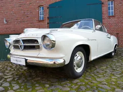 Cremeweiß/diamant schwarz Gebraucht 1958 Borgward Isabella Coupé | 36.500 €