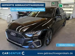 Mythosschwarz (metallic) Gebraucht 2022 Audi A4 S-Line Limousine | 36.995 € (Teuer)