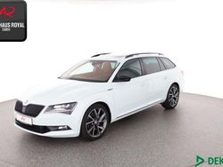 Weiss Gebraucht 2017 Skoda Superb SportLine Kombi | 24.880 € (Etwas zu teuer)