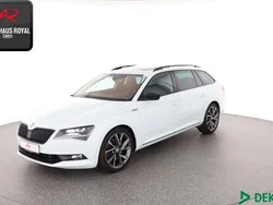 Weiss Gebraucht 2017 Skoda Superb SportLine Kombi | 24.880 € (Etwas zu teuer)