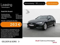 Mythosschwarz metallic Gebraucht 2024 Audi A4 Advanced Plus Kombi | 37.980 € (Fairer Preis)