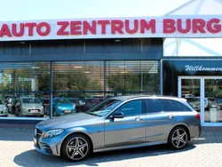 Grau Gebraucht 2019 Mercedes C300e AMG line Kombi | 31.800 € (Teuer)