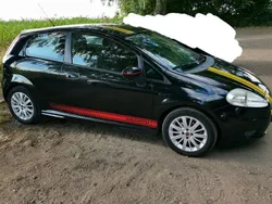 Schwarz Gebraucht 2009 Fiat Grande Punto Sport Kleinwagen | 5.900 €
