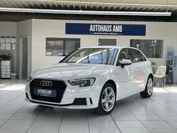 Weiß Gebraucht 2018 Audi A3 Sportback g-tron Sport Limousine | 15.400 € (Superpreis)