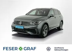 Platinium grey metallic Gebraucht 2024 VW Tiguan Allspace R-line SUV | 41.908 € (Fairer Preis)