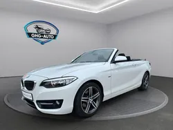 Mineralweiss Gebraucht 2016 BMW 220 Sport Line Cabrio | 20.990 € (Fairer Preis)