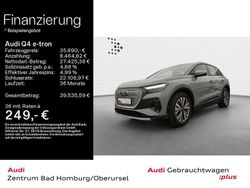 Grau Gebraucht 2022 Audi Q4 e-tron Performance SUV | 35.890 € (Fairer Preis)