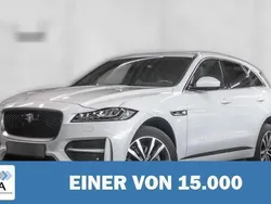 Weiß metallic Gebraucht 2018 Jaguar F-Pace R-Sport SUV | 32.900 € (Teuer)