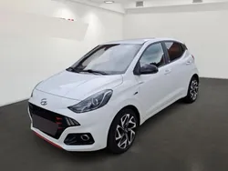 Weiss Gebraucht 2021 Hyundai i10 N Line Kleinwagen | 17.749 € (Etwas zu teuer)
