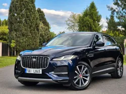 Blau Gebraucht 2021 Jaguar F-Pace SE SUV | 33.500 € (Fairer Preis)