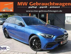 Blau Gebraucht 2023 Mercedes C300e AMG line Kombi | 38.490 € (Fairer Preis)