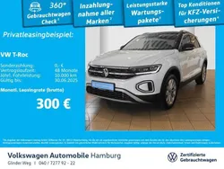 Weiß Gebraucht 2024 VW T-Roc Style SUV | 30.590 € (Fairer Preis)
