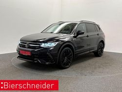 Schwarz Gebraucht 2022 VW Tiguan Allspace R-line SUV | 38.950 € (Teuer)