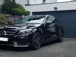 Schwarz Gebraucht 2018 Mercedes C350e AMG line Kombi | 17.400 € (Superpreis)