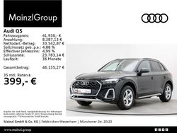 Mythosschwarz metallic Gebraucht 2023 Audi Q5 S-Line SUV | 41.930 € (Guter Preis)