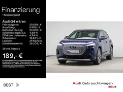 Navarrablau metallic Gebraucht 2021 Audi Q4 e-tron Ambiente SUV | 29.888 € (Guter Preis)
