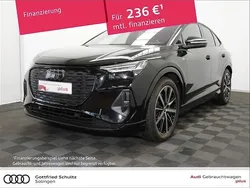 Schwarz Gebraucht 2022 Audi Q4 Sportback e-tron S-Line SUV | 33.950 € (Guter Preis)