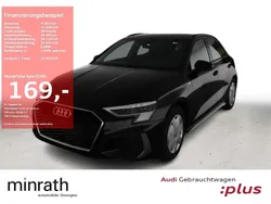 Schwarz Gebraucht 2024 Audi A3 Sportback S-Line Limousine | 33.599 € (Fairer Preis)
