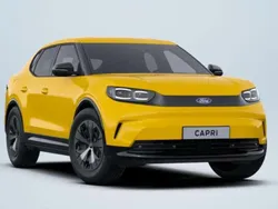 Gelb (vivid yellow) Neu 2025 Ford Capri Standard Range SUV | 41.990 € (Teuer)