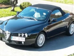 Schwarz Gebraucht 2007 Alfa Romeo Spider Exclusive Cabrio | 11.900 € (Guter Preis)