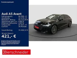 Schwarz Gebraucht 2024 Audi A5 S-Line Coupé | 66.990 €
