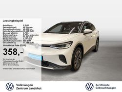 Gletscherweiß schwarz Gebraucht 2025 VW ID.4 Pro SUV | 39.420 € (Etwas zu teuer)