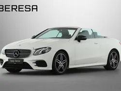Weiß Gebraucht 2018 Mercedes E200 AMG Cabrio | 33.980 € (Fairer Preis)