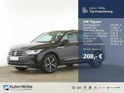 Deep black perleffekt Gebraucht 2022 VW Tiguan Elegance SUV | 28.990 € (Guter Preis)