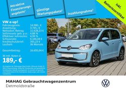 Blau Gebraucht 2021 VW e-up! Active Kleinwagen | 14.980 € (Fairer Preis)