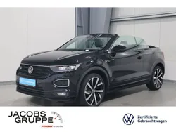 Schwarz Gebraucht 2021 VW T-Roc Cabriolet R-line Cabrio | 27.970 € (Fairer Preis)
